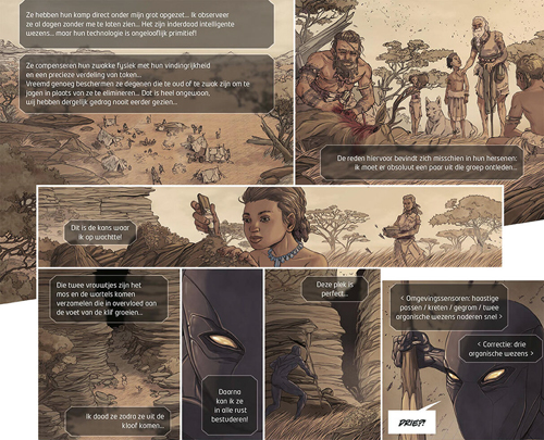 De herder | Andro�den | Striparchief