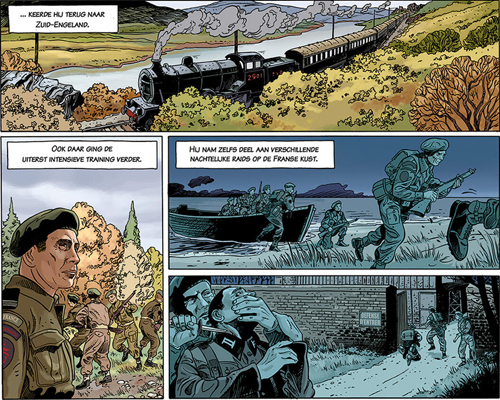Sword Beach - Caen | Normandi�, juni '44 | Striparchief