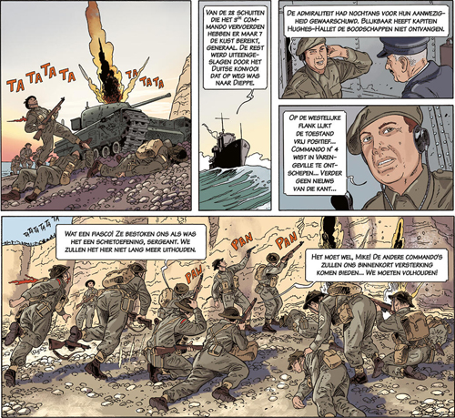 Juno Beach - Dieppe | Normandi�, juni '44 | Striparchief